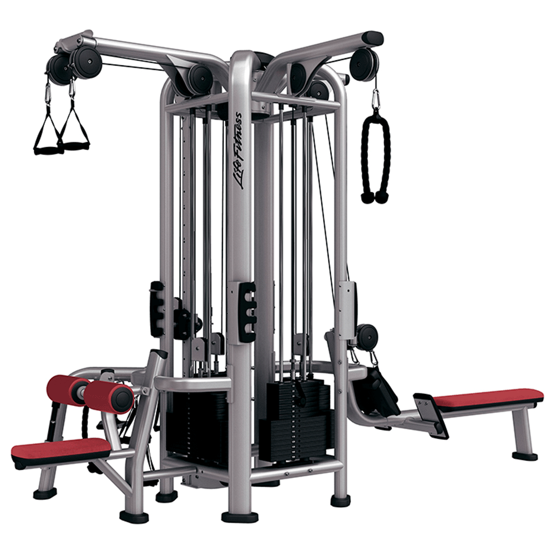 MULTI-JUNGLE 4 STACK MJ4 LIFE FITNESS