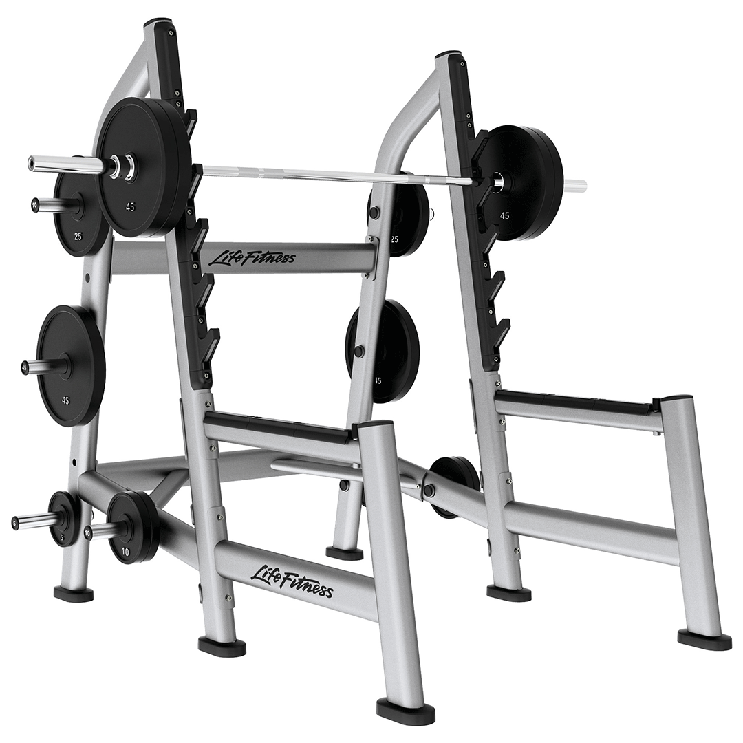 OLYMPIC SQUAT RACK SOSR LIFE FITNESS